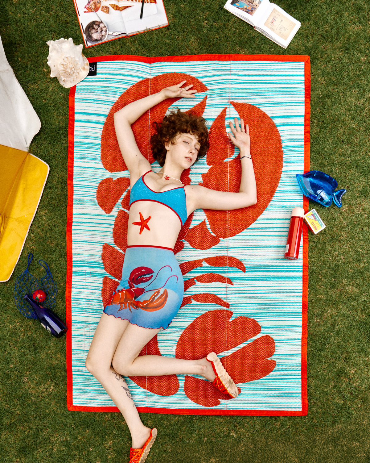 THE LOBSTER BEACH MAT