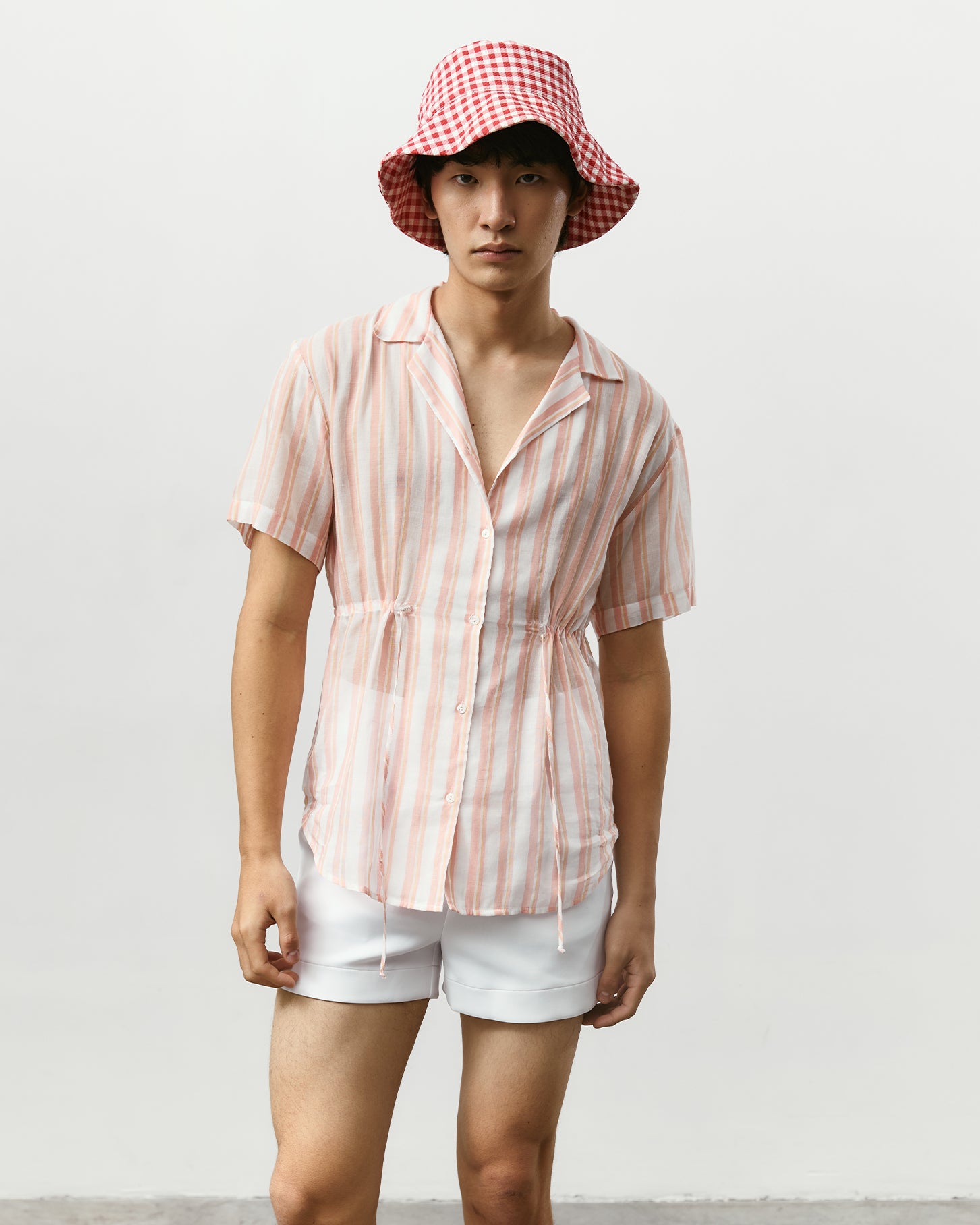#colour_Flamingo Pink Stripe