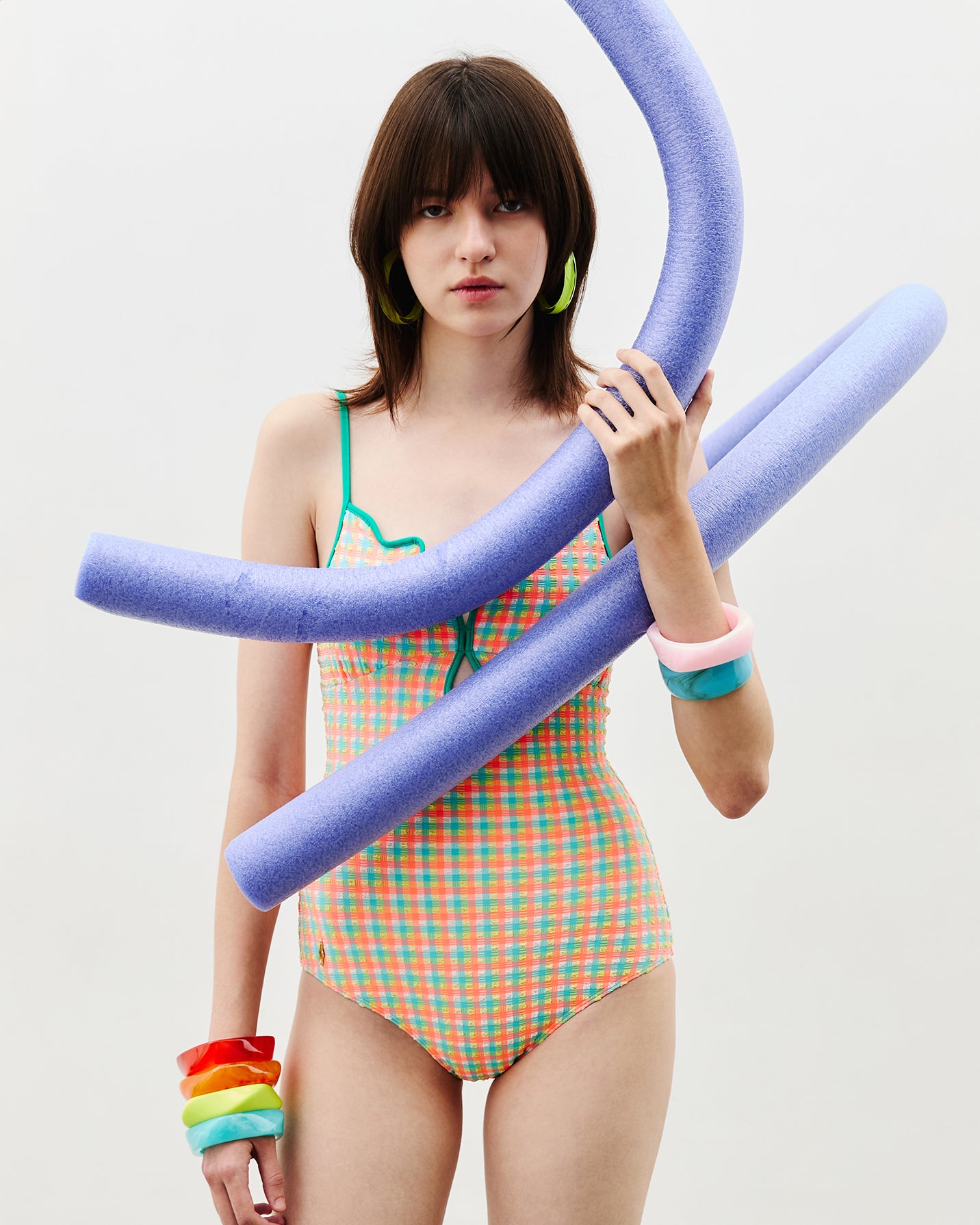 #colour_electric gingham